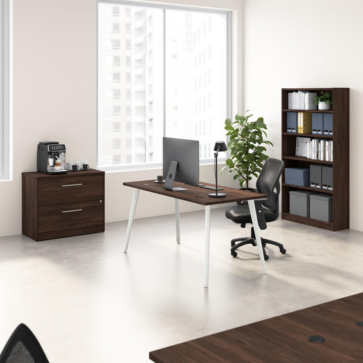 Business Furniture 2 Drawer Lateral File Cabinet, Storage for Office Organization