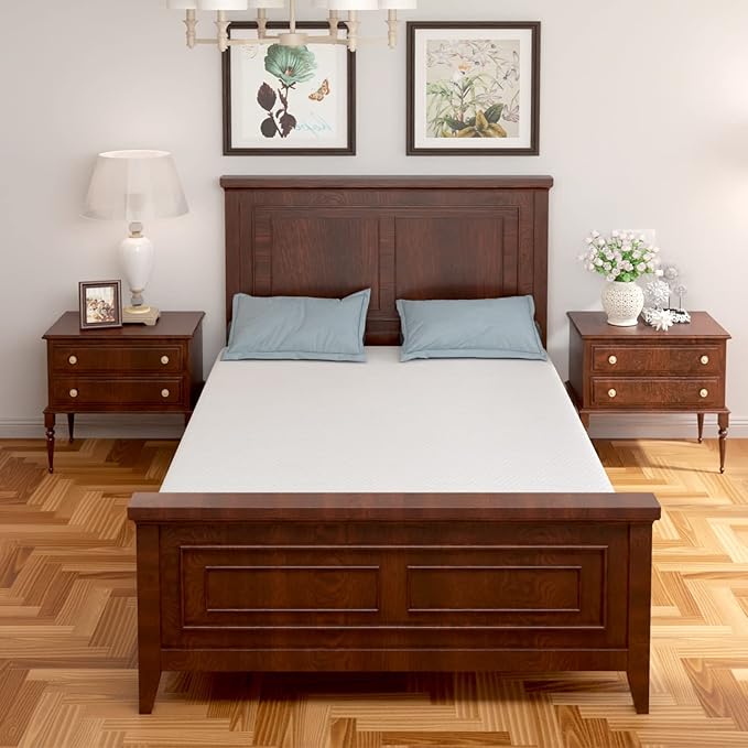 8 inch Twin Green Tea Memory Foam Mattress Cooling Gel Infused Mattress