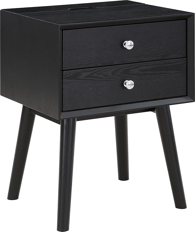 Contemporary Wooden Nightstand