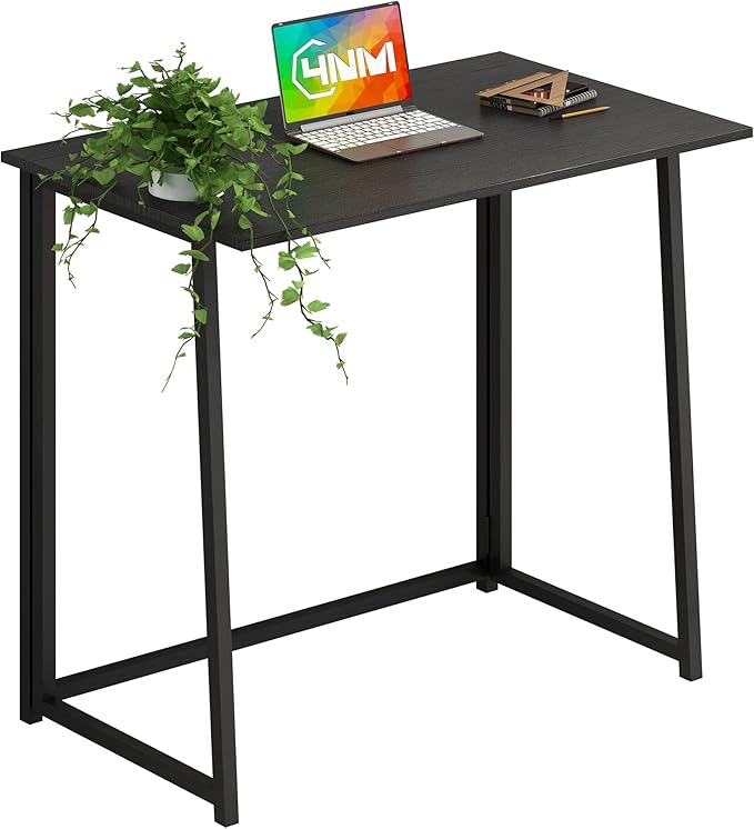 31.5" Folding Desk, Simple Assembly Computer Desk Study Writing Table for Small