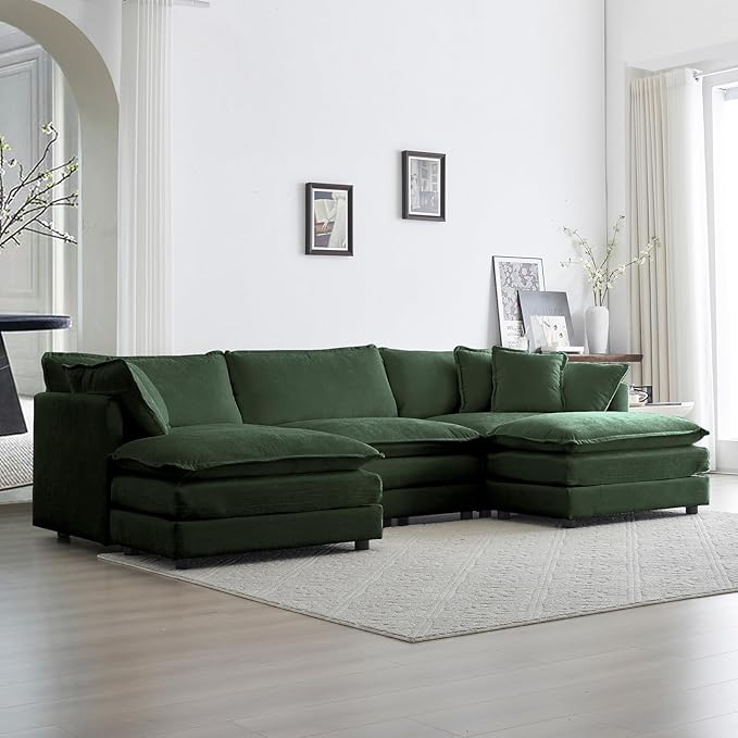 Oversized U-Shaped Modular Sectional Sofa