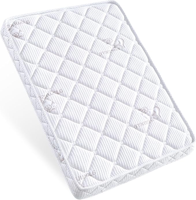 Pack and Play Mattress - Premium Knitted Fabric Playpen Mattresses