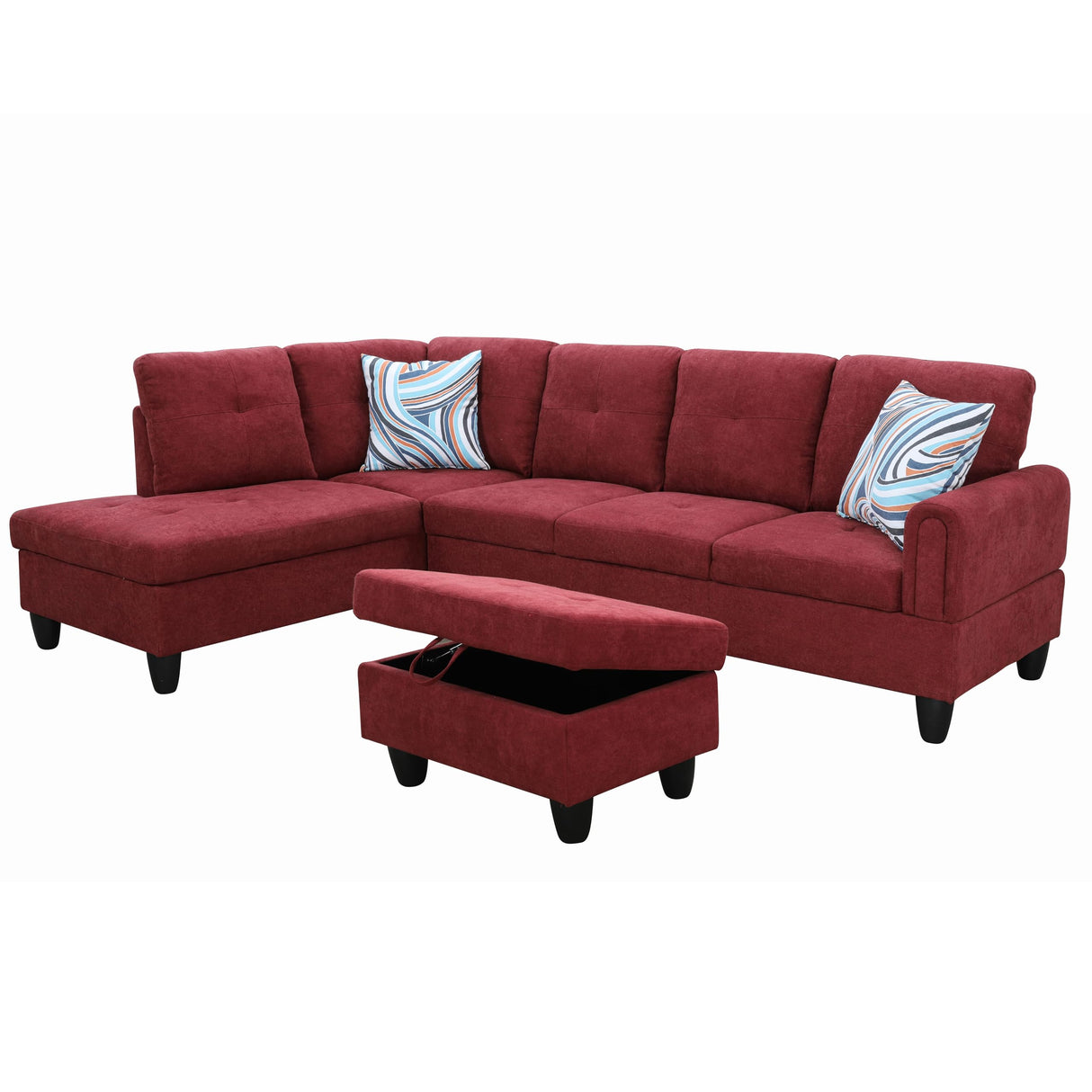 Couches for Living Room L Shaped Couch Upholstered Futon Sofa