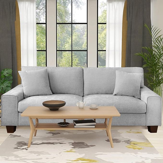 Modern Living Room Chenille Recliner Sofa Small Sofa,loveseat Sofa