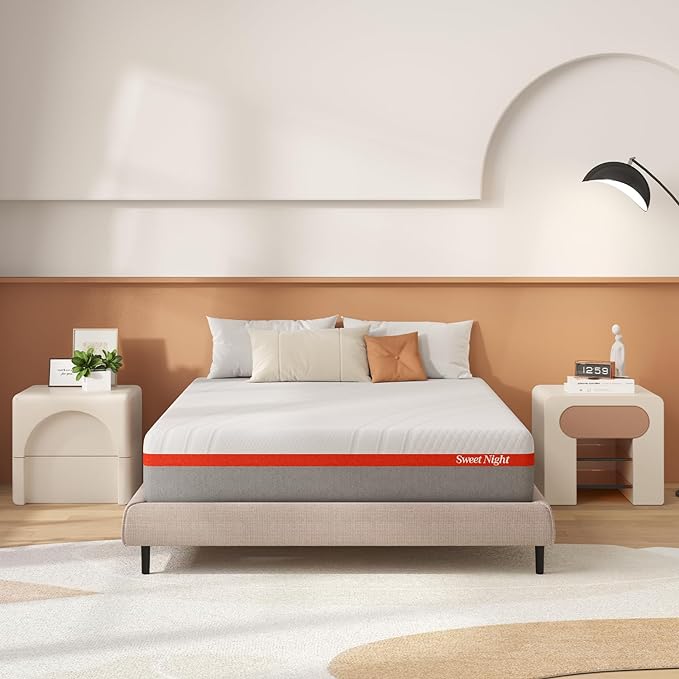 Queen Mattress, 12 Inch Gel Memory Foam Mattress