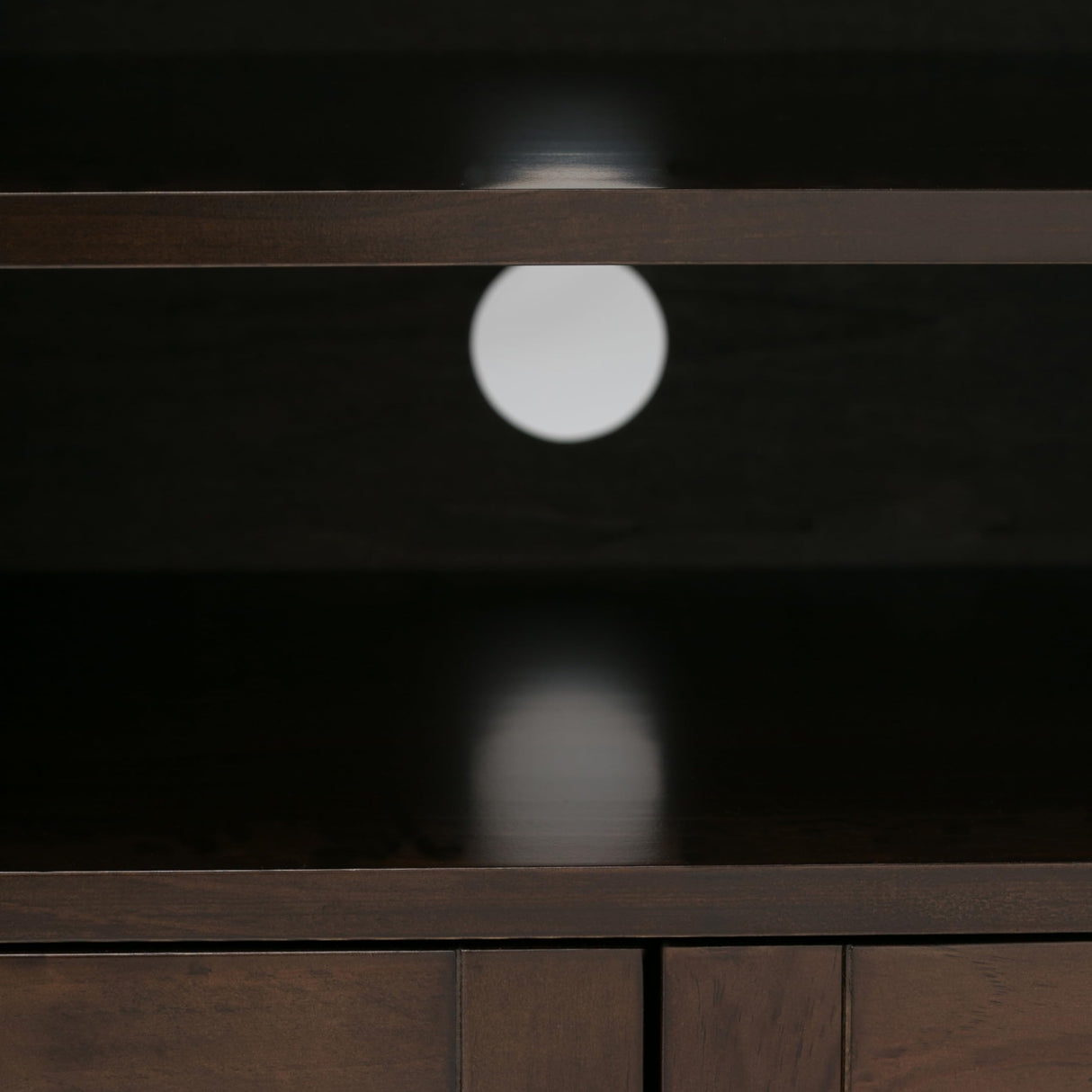 SOLID WOOD Universal TV Media Stand, 54 Inch Wide, Contemporary, Living Room