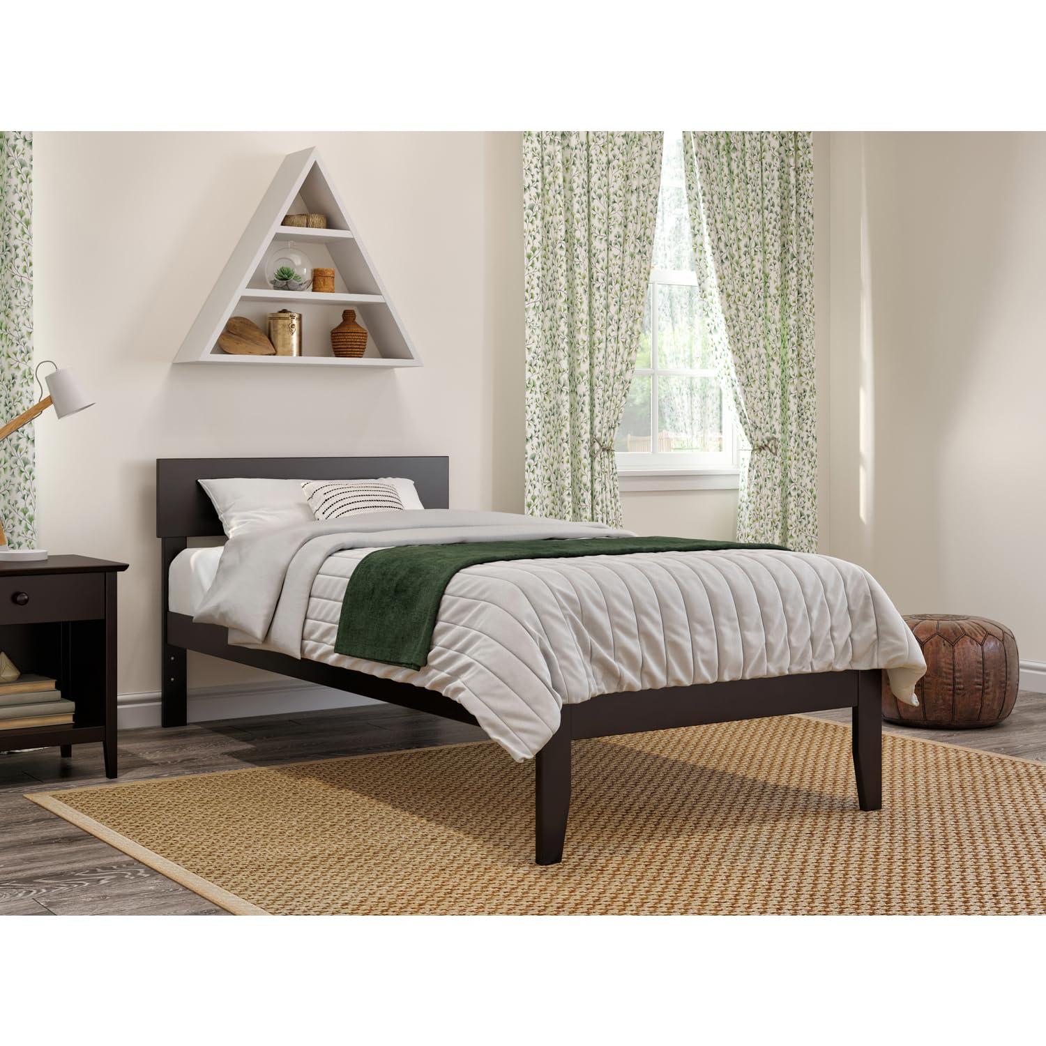 Mastery Twin Extra Long Bed in Espresso