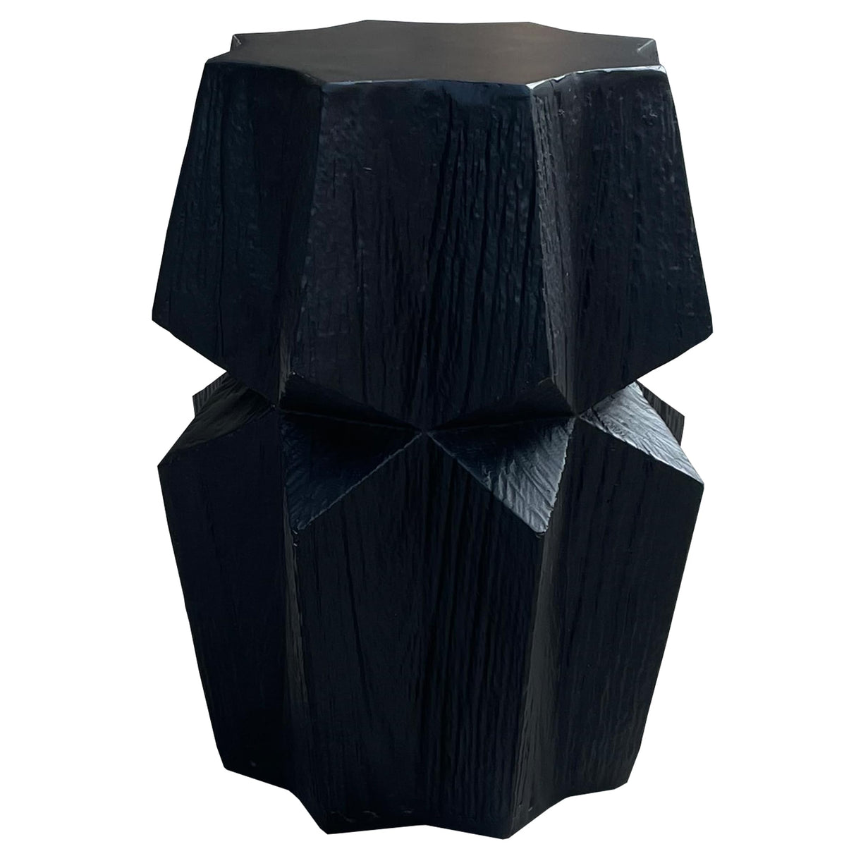 Outdoor Side Table, Concrete Accent Table fo Patio, Garden, Living Room