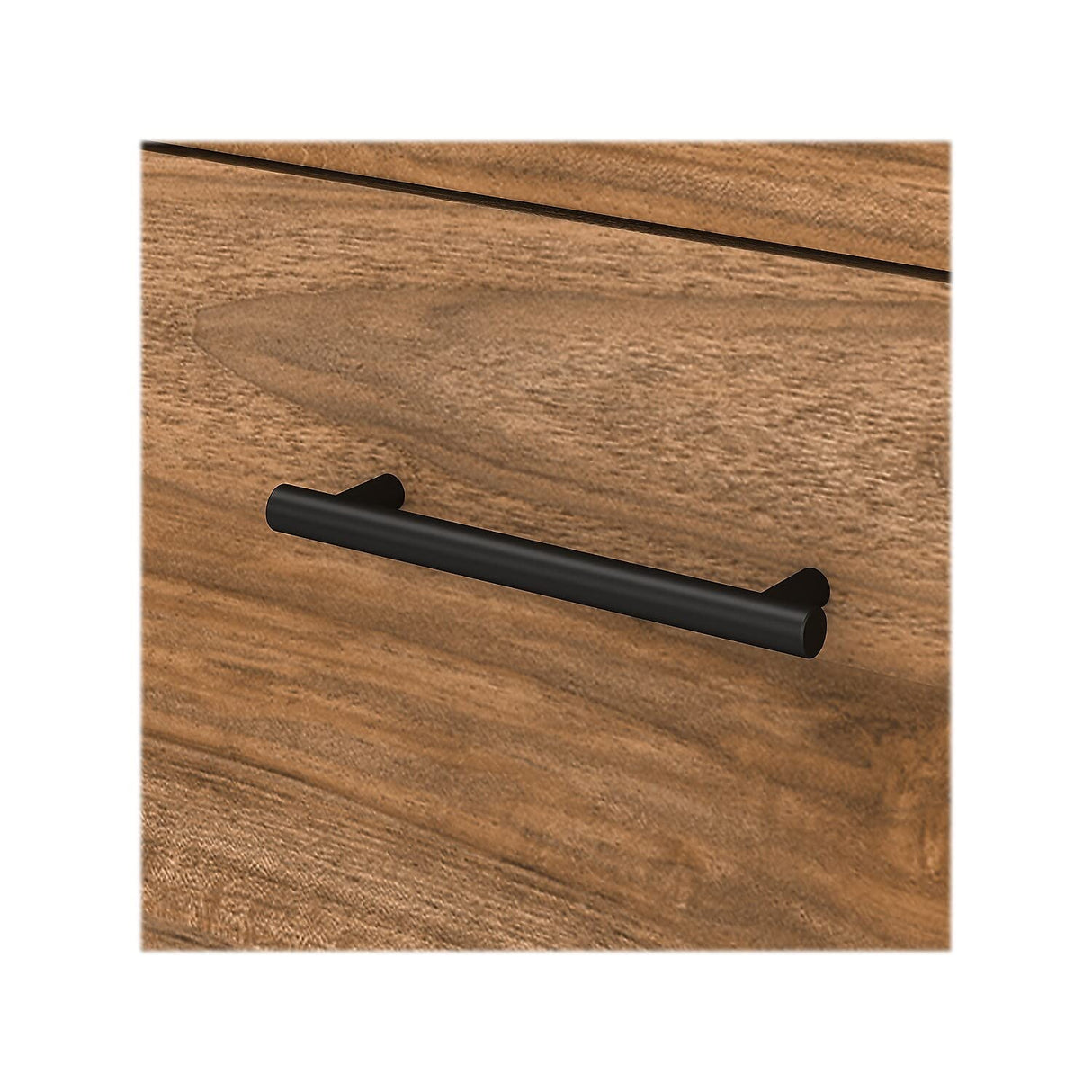 MaverickFurni 55" Home Office Desk with 3 Drawers & Storage Shelves