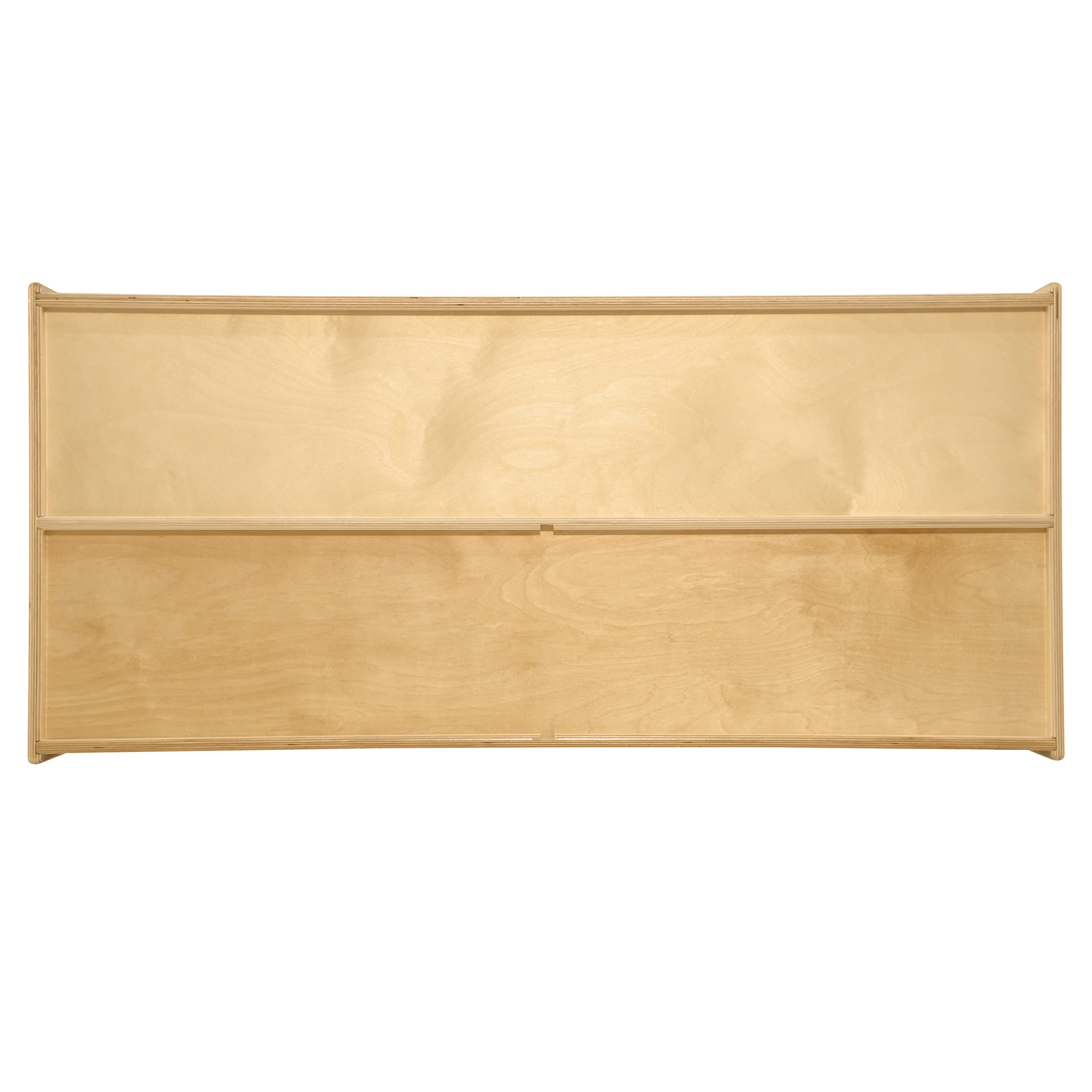 2-Shelf Kids Bookshelf & Toy Storage Organizer | 3-Section Montessori Shelves for Home