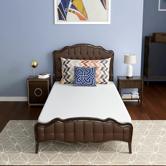 8 inch Twin Green Tea Memory Foam Mattress Cooling Gel Infused Mattress