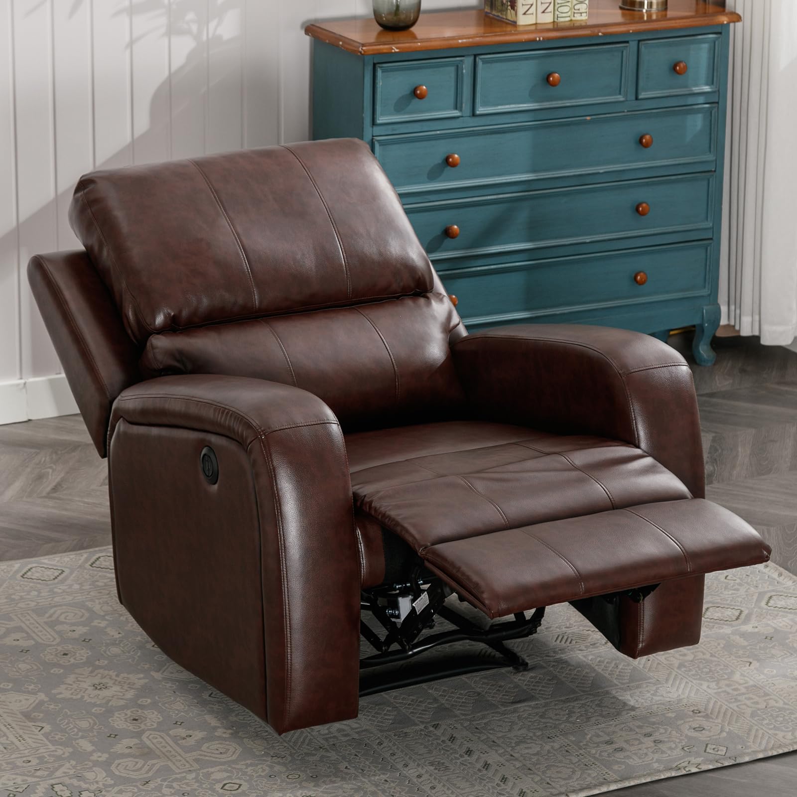 StoneCraft Phoenix Power Recliner Chair – Ergonomic Backrest, Footrest & High-Density Cushioning