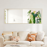 64"x21" Full Length Mirror, Full Body Floor Mirror for Bedroom Large Wall Mirror with Stand