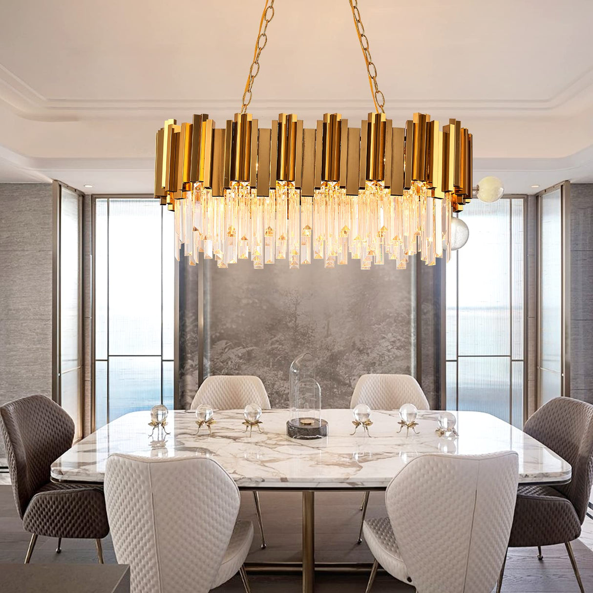 Modern Chandeliers Crystal Chandelier Flush Mount Chandelier Crystal Modern Pendant