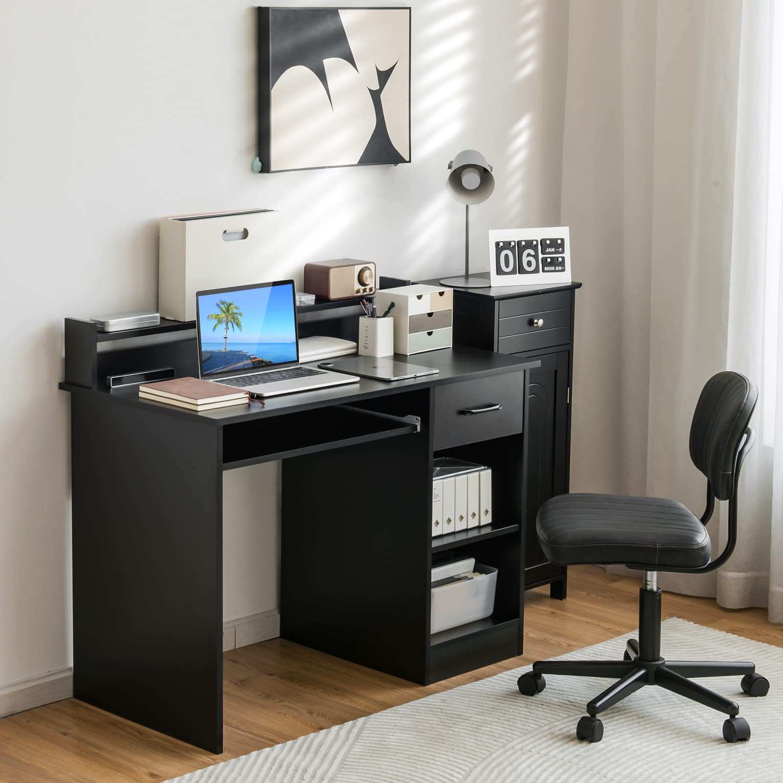 Computer Desk, Black