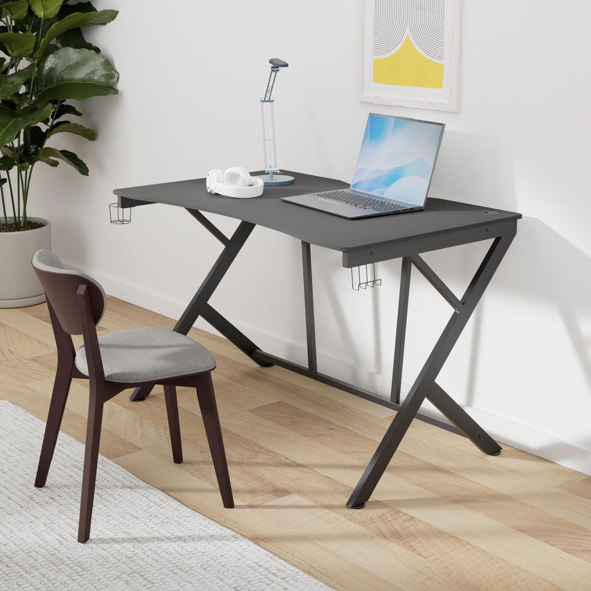 Gaming Desk Gaming Table 45.2" W x 29" D PC Computer Desk Home Office Desk