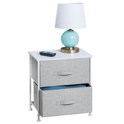 Small Storage Dresser End/Side Table Night Stand