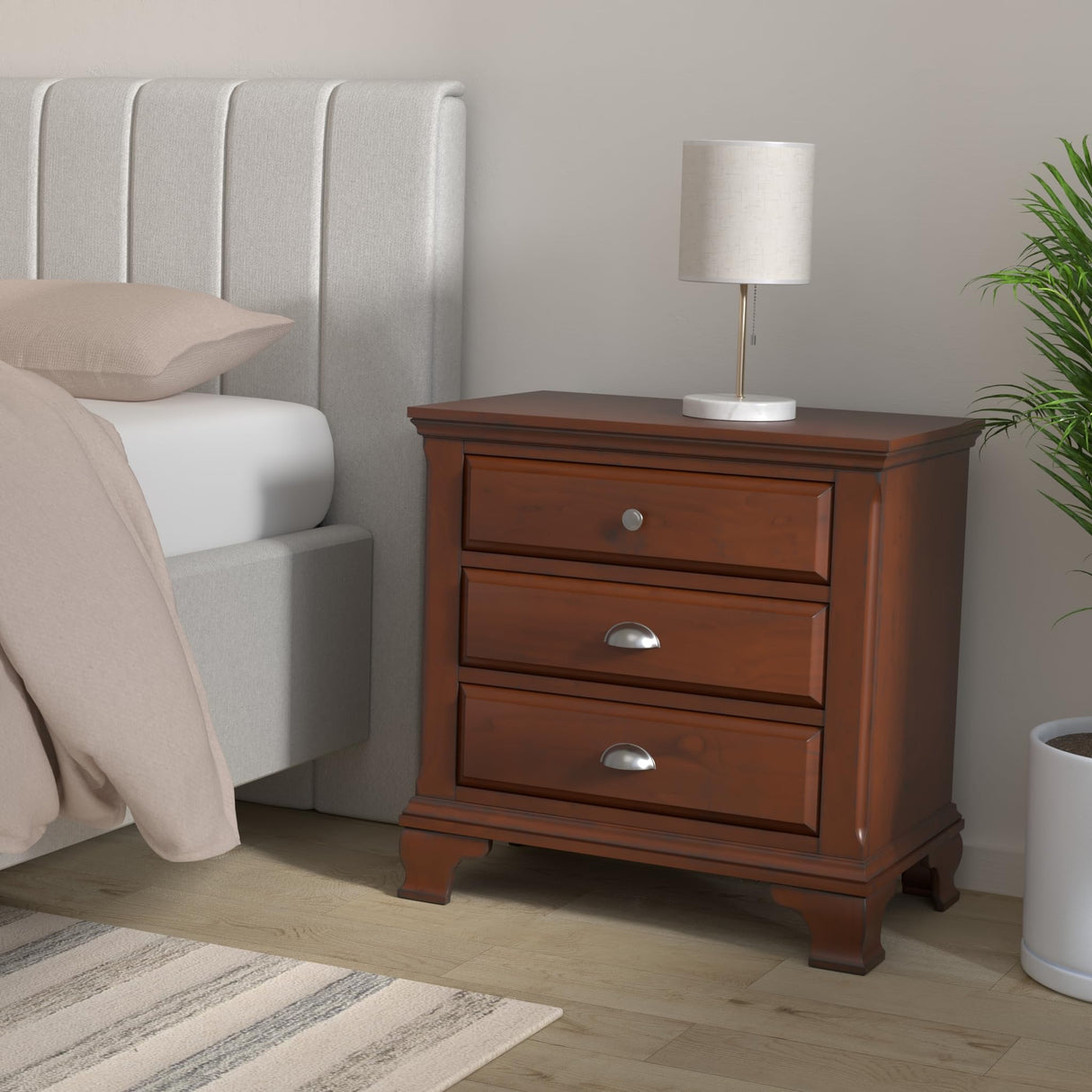 Cantebury Nightstand, Cherry