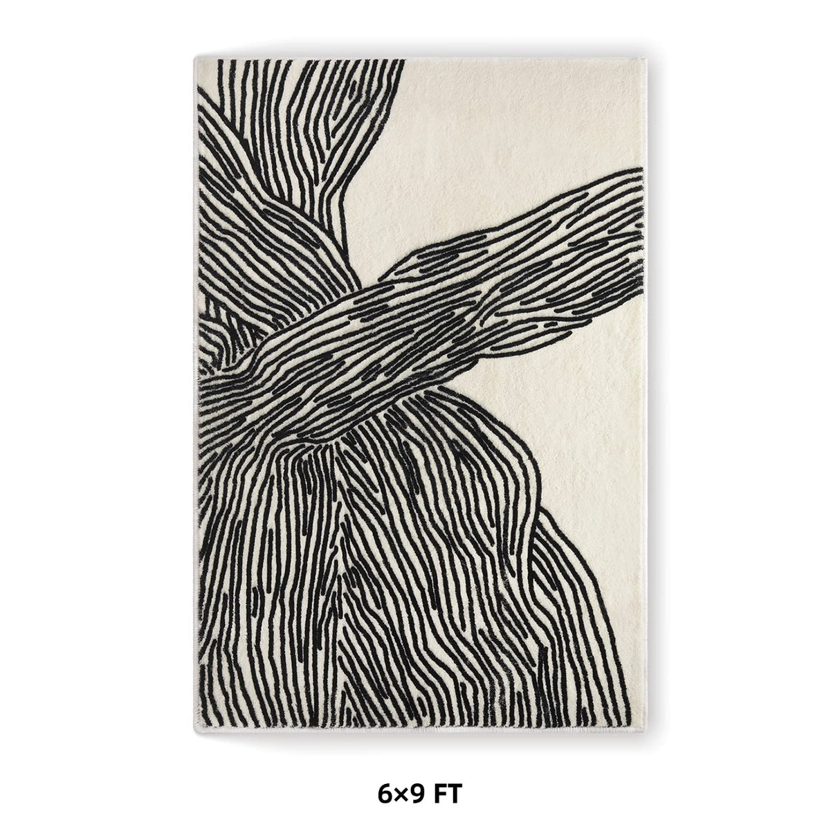 6×9 Ft Area Rugs Non-Shedding Washable Rug, Bedroom Living Room Dining Room