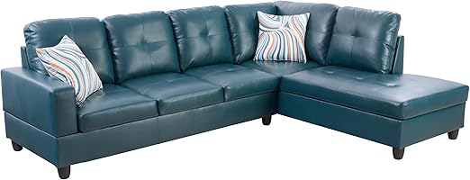 MZX-Carl-SS-00009-LWJ Sectional, 103.5"x74.5"x35", Silver White