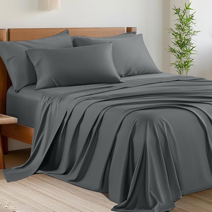 6 Piece Queen Sheet Sets, Cooling Sheets