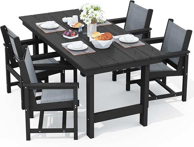 Patio Dining Set for 4, Outdoor Dining Sets for 4 Person