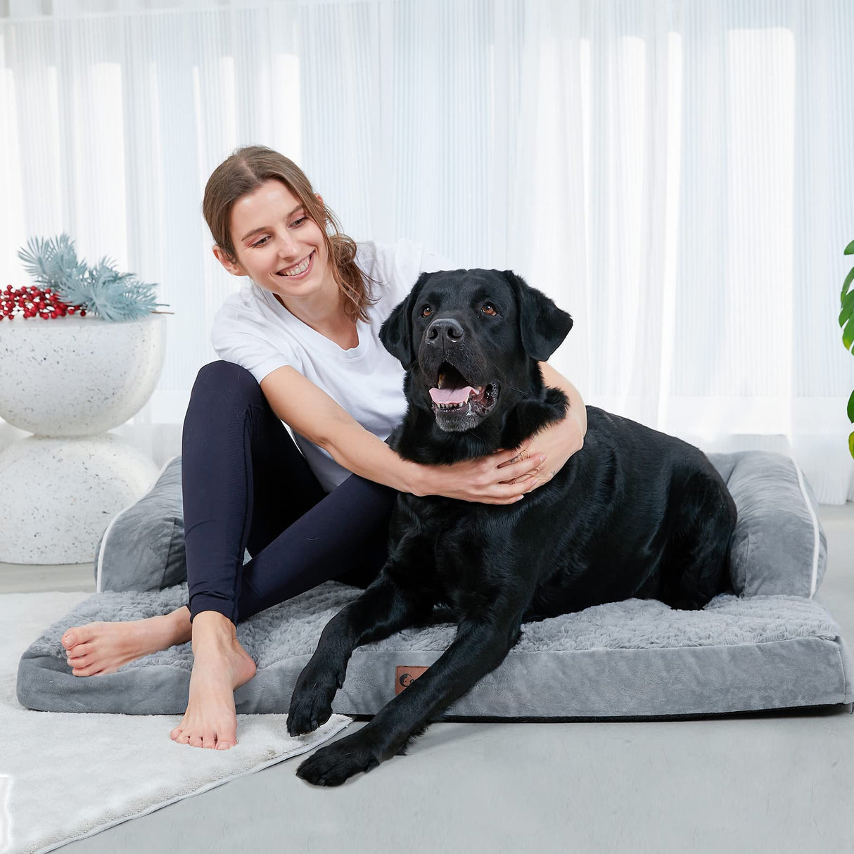 Orthopedic Dog Beds for Extra Large Dogs, Waterproof Dog Beds