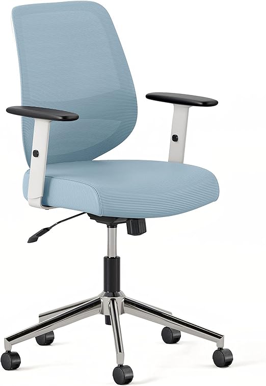 Ergonomic Office Chair – Adjustable Lumbar Support, Swivel, & Armrests