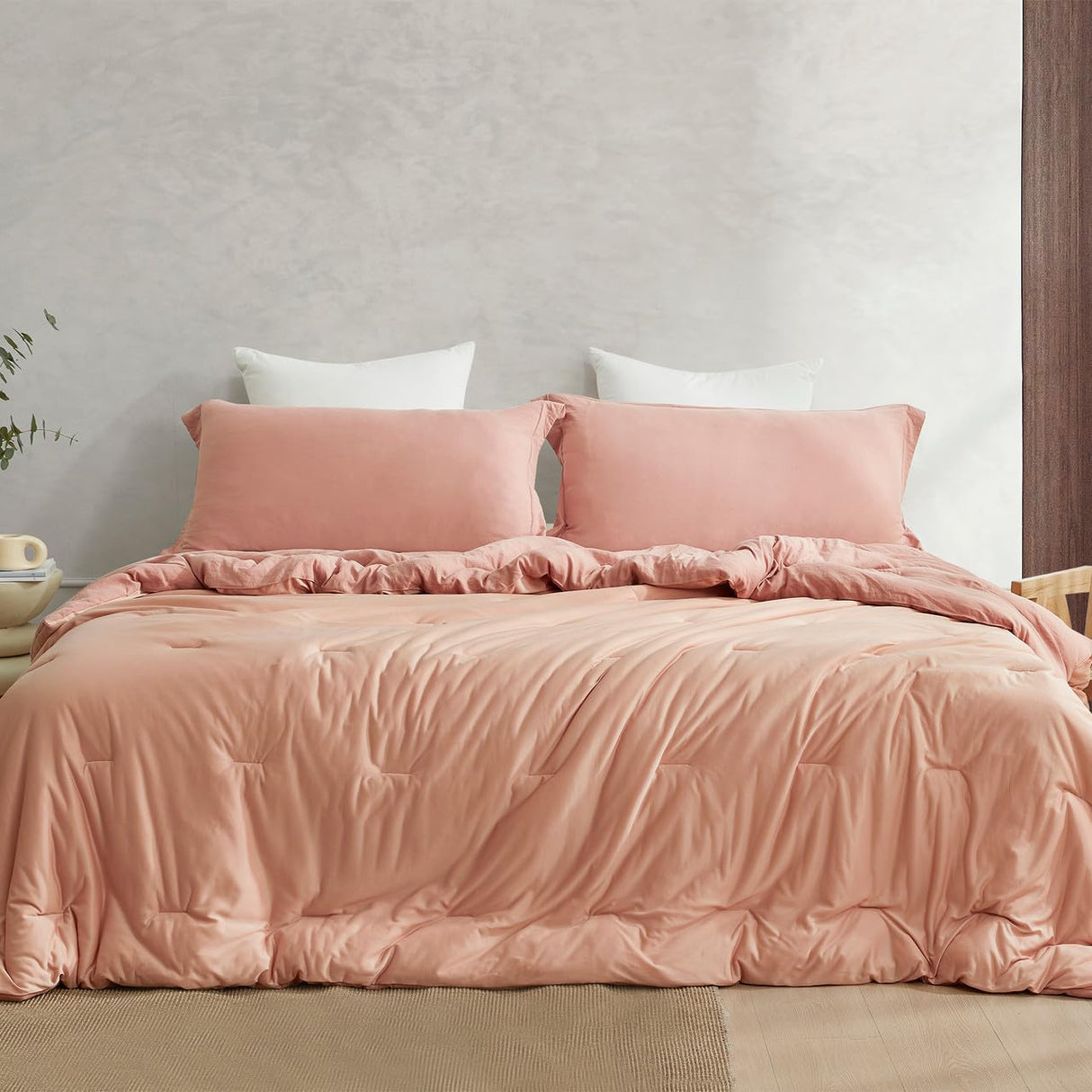 Coma Inducer® Oversized Queen Comforter Set - Muted Clay