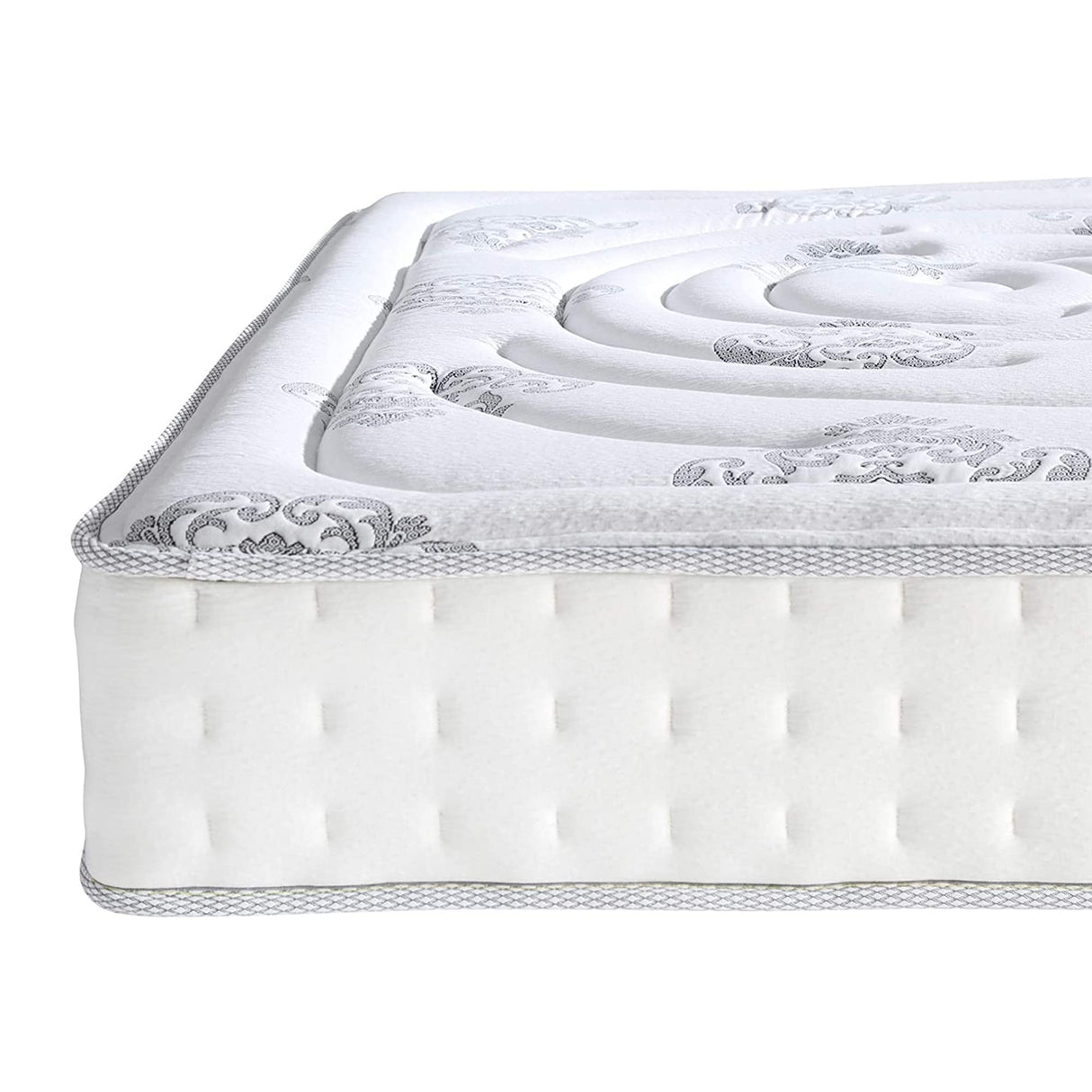 Classic Brands Decker Memory Foam and Innerspring Hybrid 10-Inch Mattress, Mattress in a Box