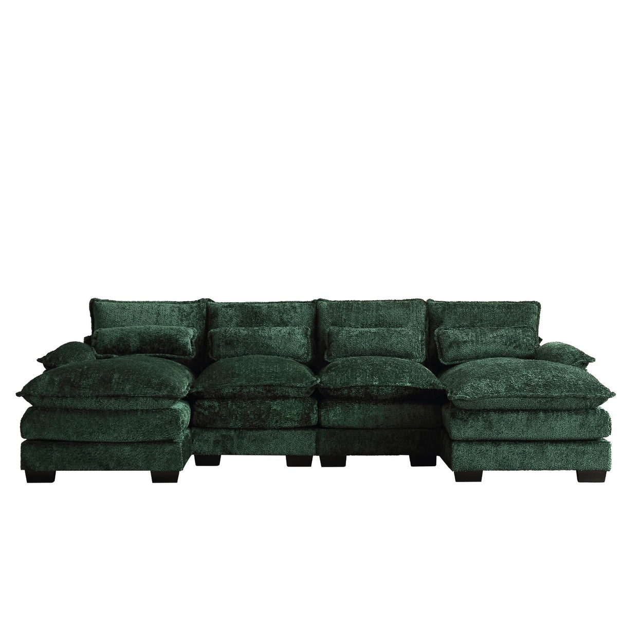 Sofa Cloud Couch, 110" Upholstery Comfy Modular Sofa