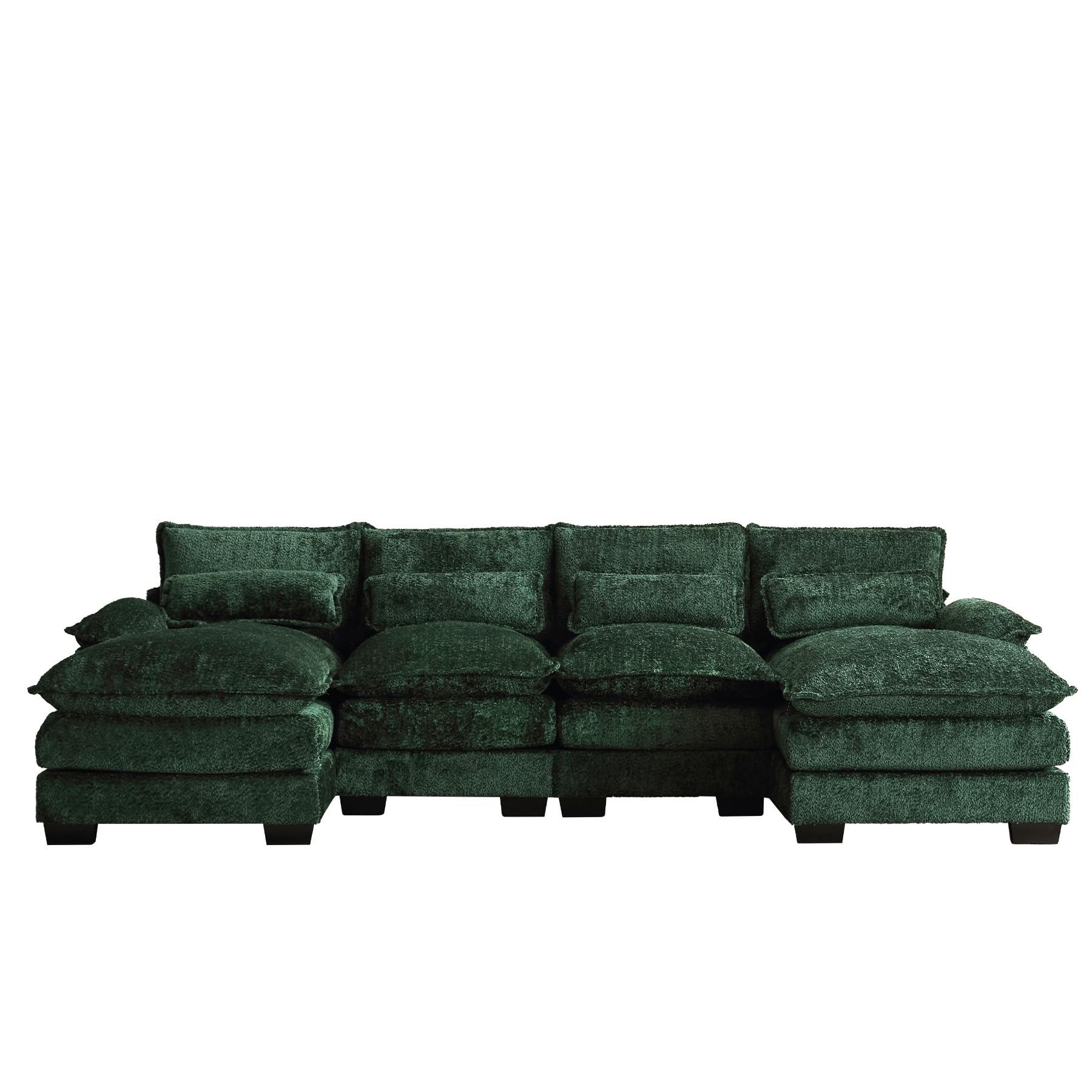 Sofa Cloud Couch, 110" Upholstery Comfy Modular Sofa