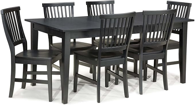 Crafts 7 Piece Dining Set, Oak
