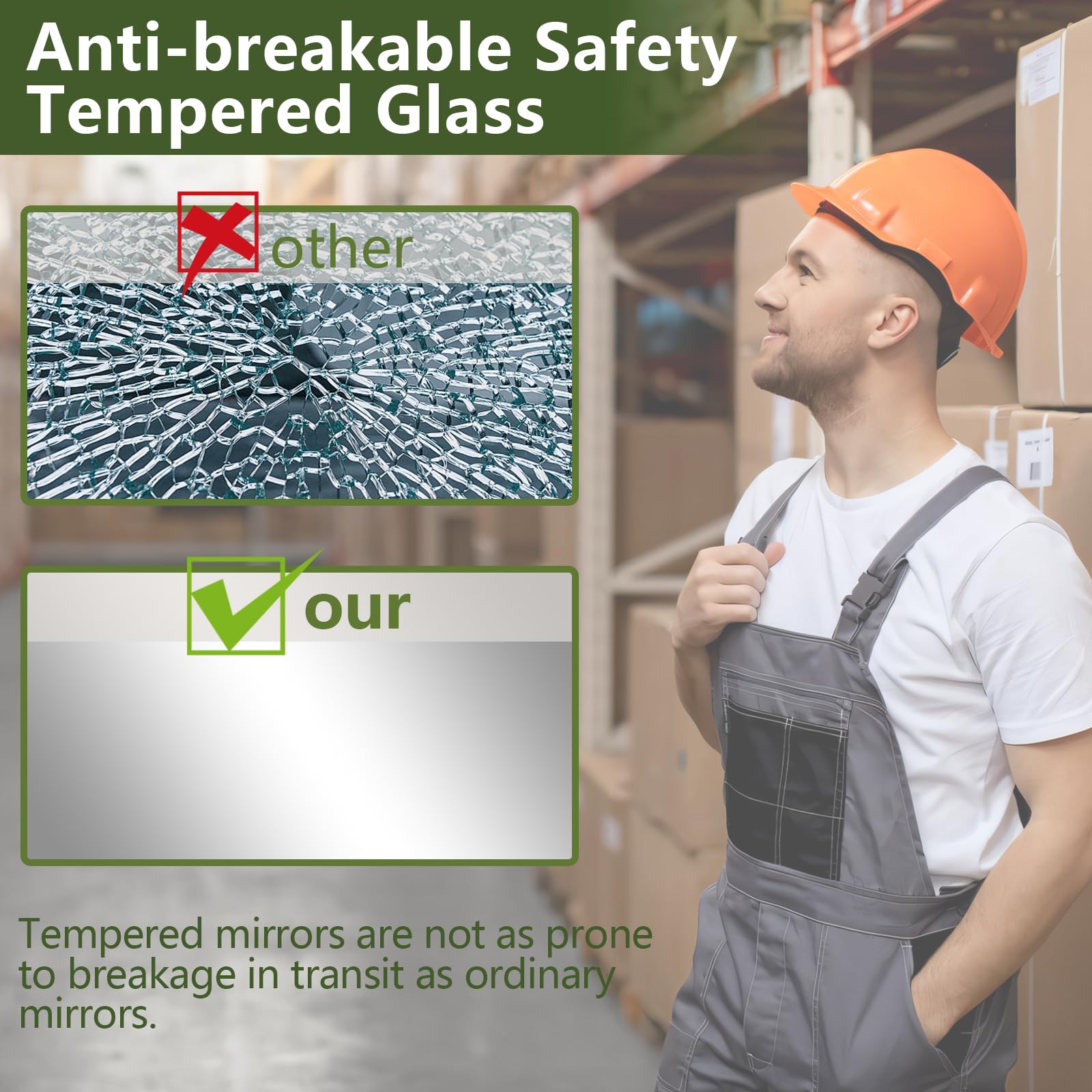 71"x32" Large Mirror Full Length, Oversized Floor Mirror Full Length for Bedroom Living