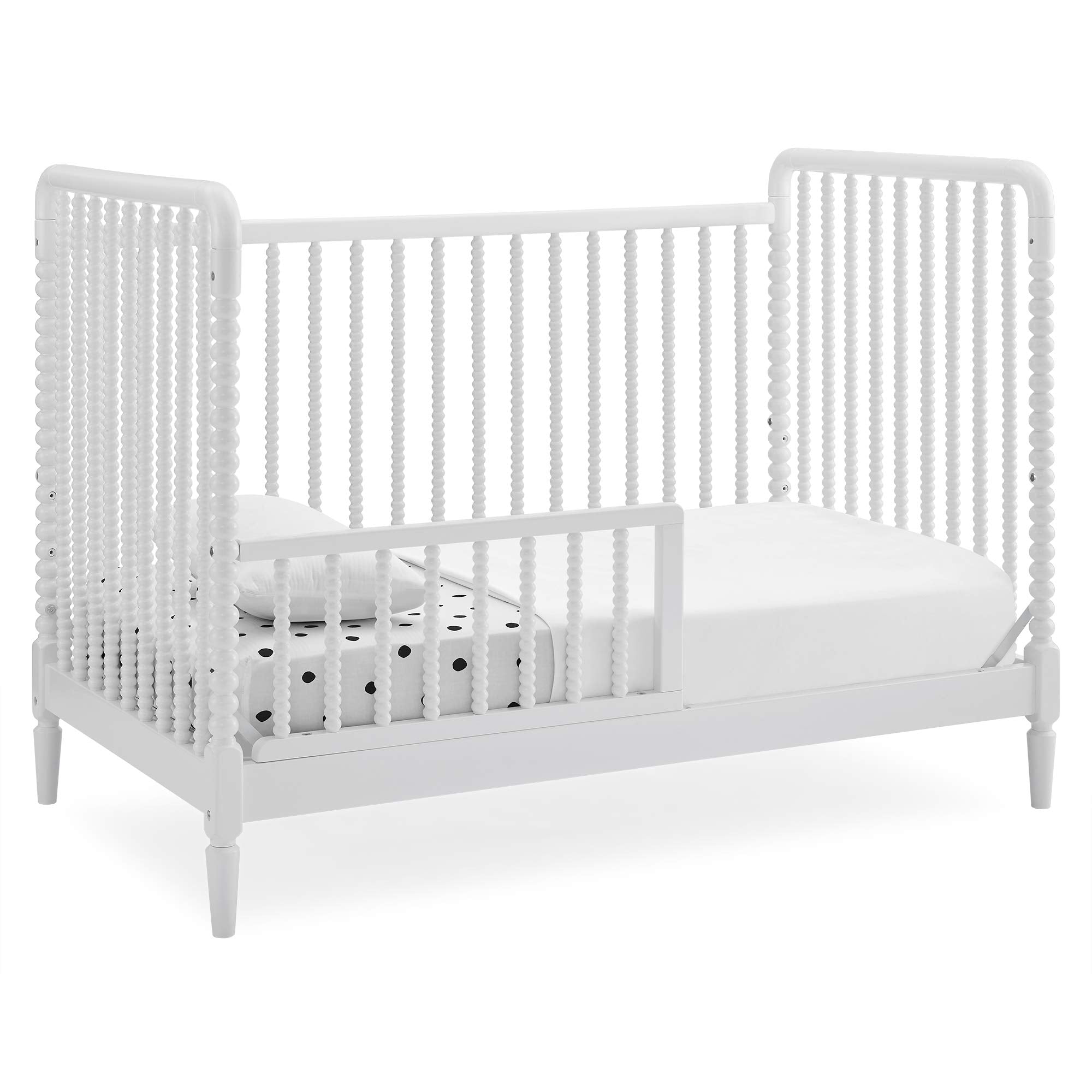 4-in-1 Convertible Crib - Greenguard Gold Certified, Bianca White
