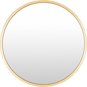 Mirrors, Leitner Modern Round Wall Mirror for Living Room, Bedroom (36" H x 36" W)