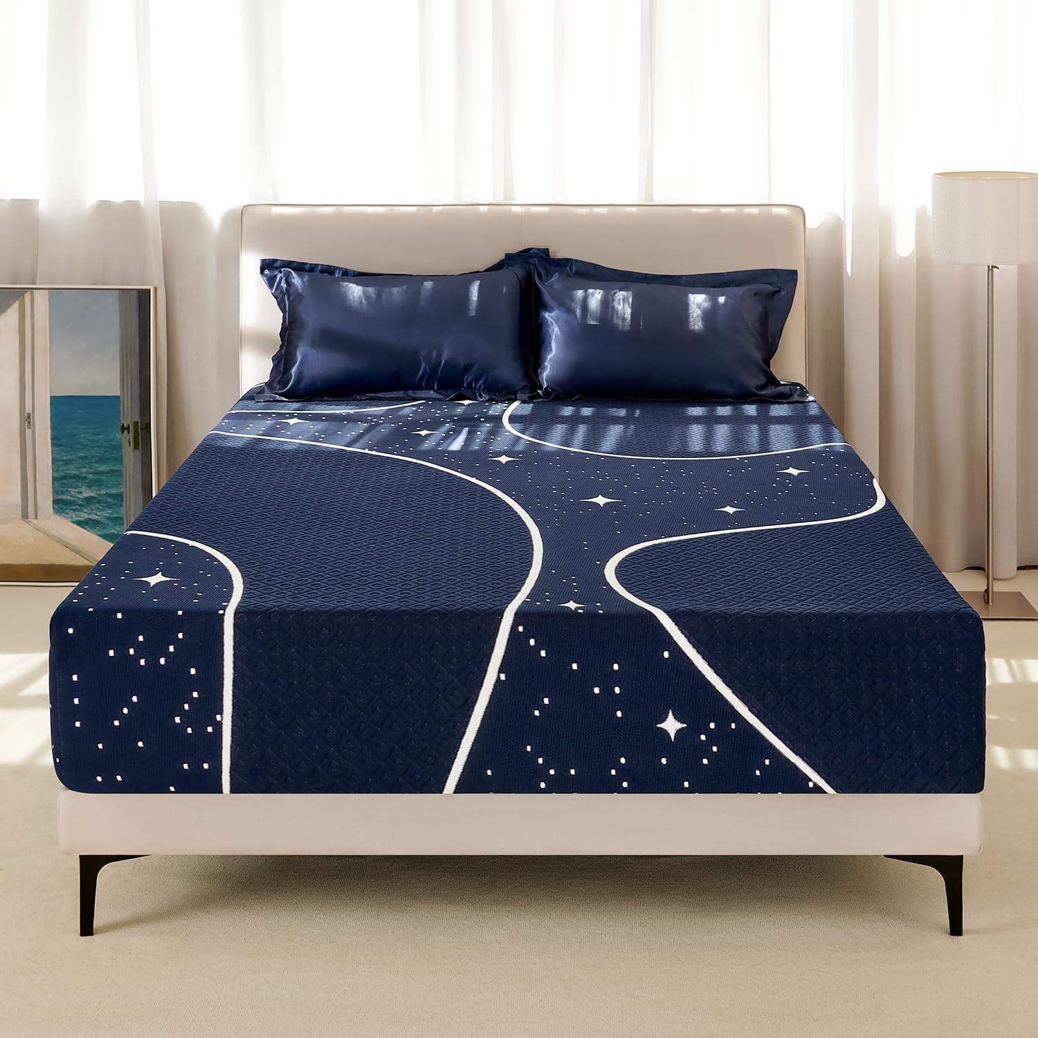 Queen Mattress, 12 Inch Queen Size Hybrid Mattress