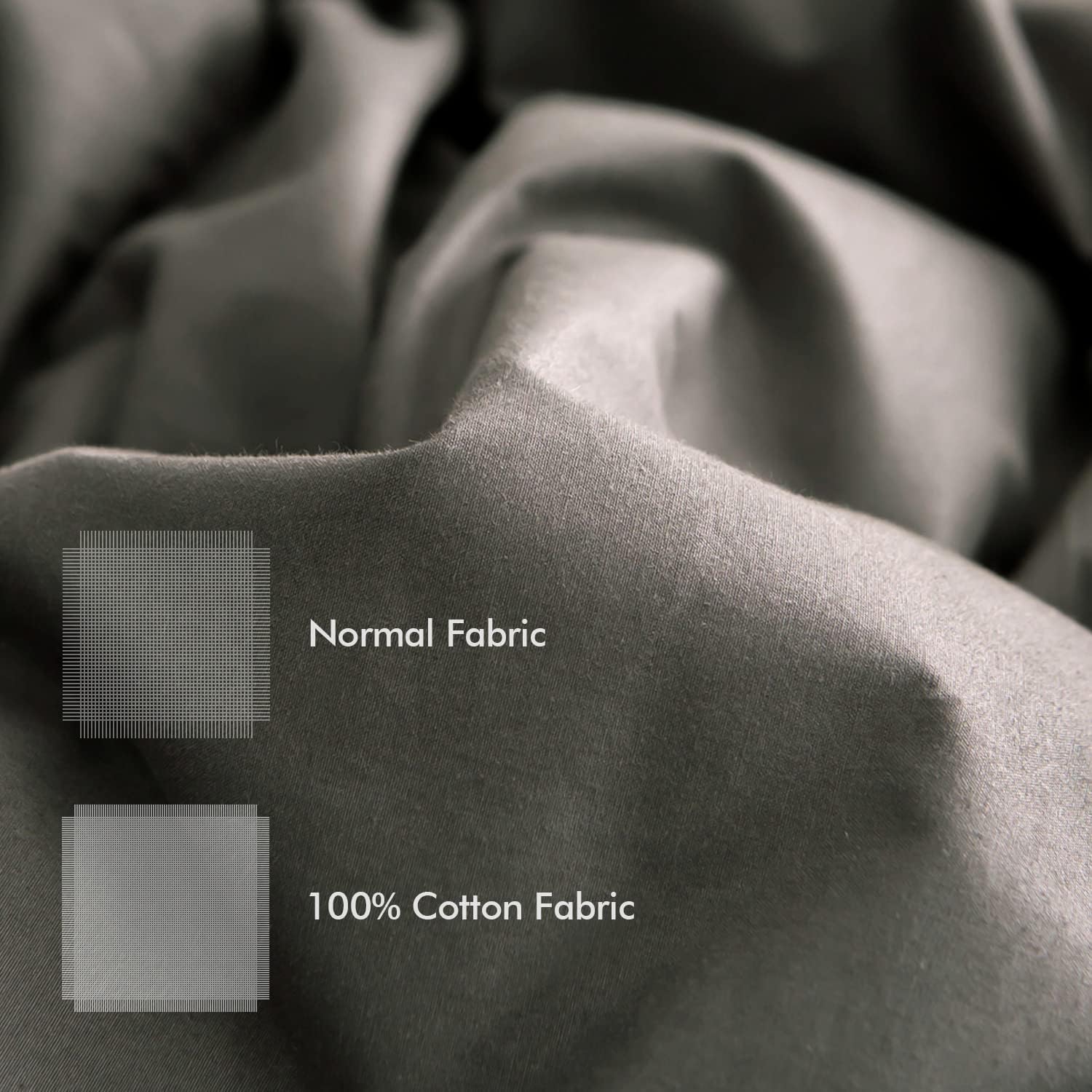 Premium Feathers Down Comforter California King Size All Season Gray 100% Cotton Cover