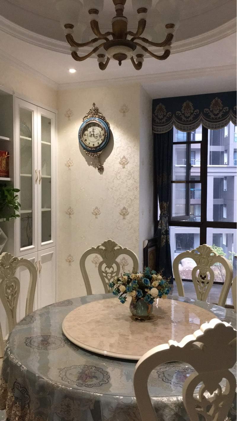 Elegant, Traditional, Decorative, Hand Painted Modern Grandfather Wall Clock Fancy