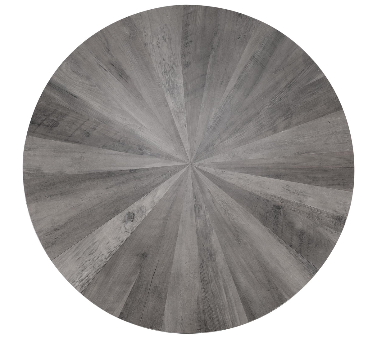 Round Coffee Table with Storage, Mid Century Modern Engineered Wood Coffee Table