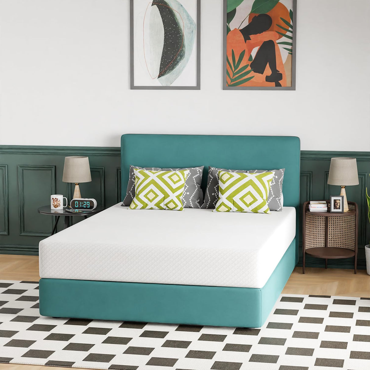 Foam Mattress for Cool Sleep & Pressure Relief