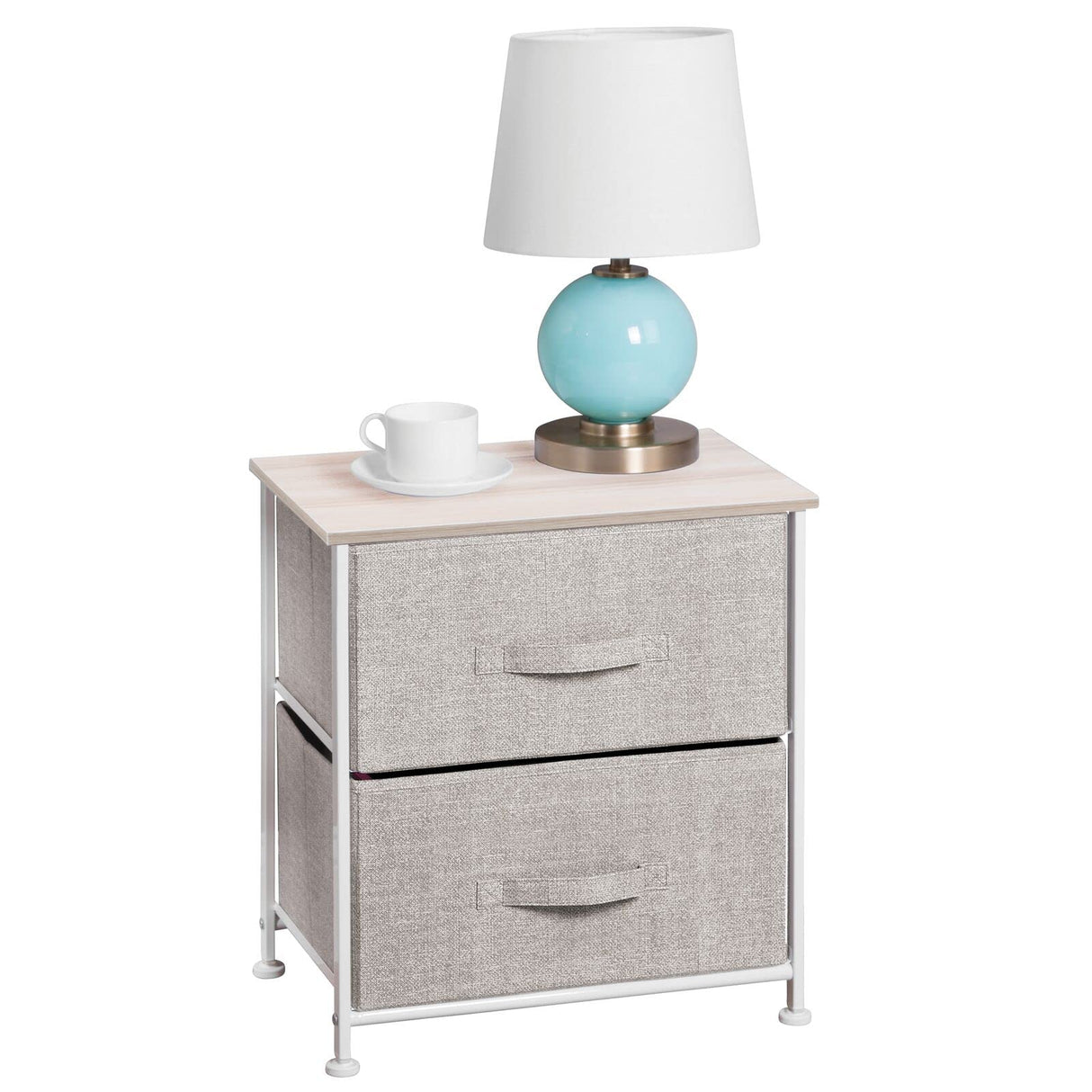 Small Storage Dresser End/Side Table Night Stand