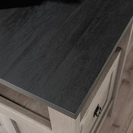 August Hill L-Shaped Home Office Desk, L: 59.06" x W: 58.74" x H: 29.25"