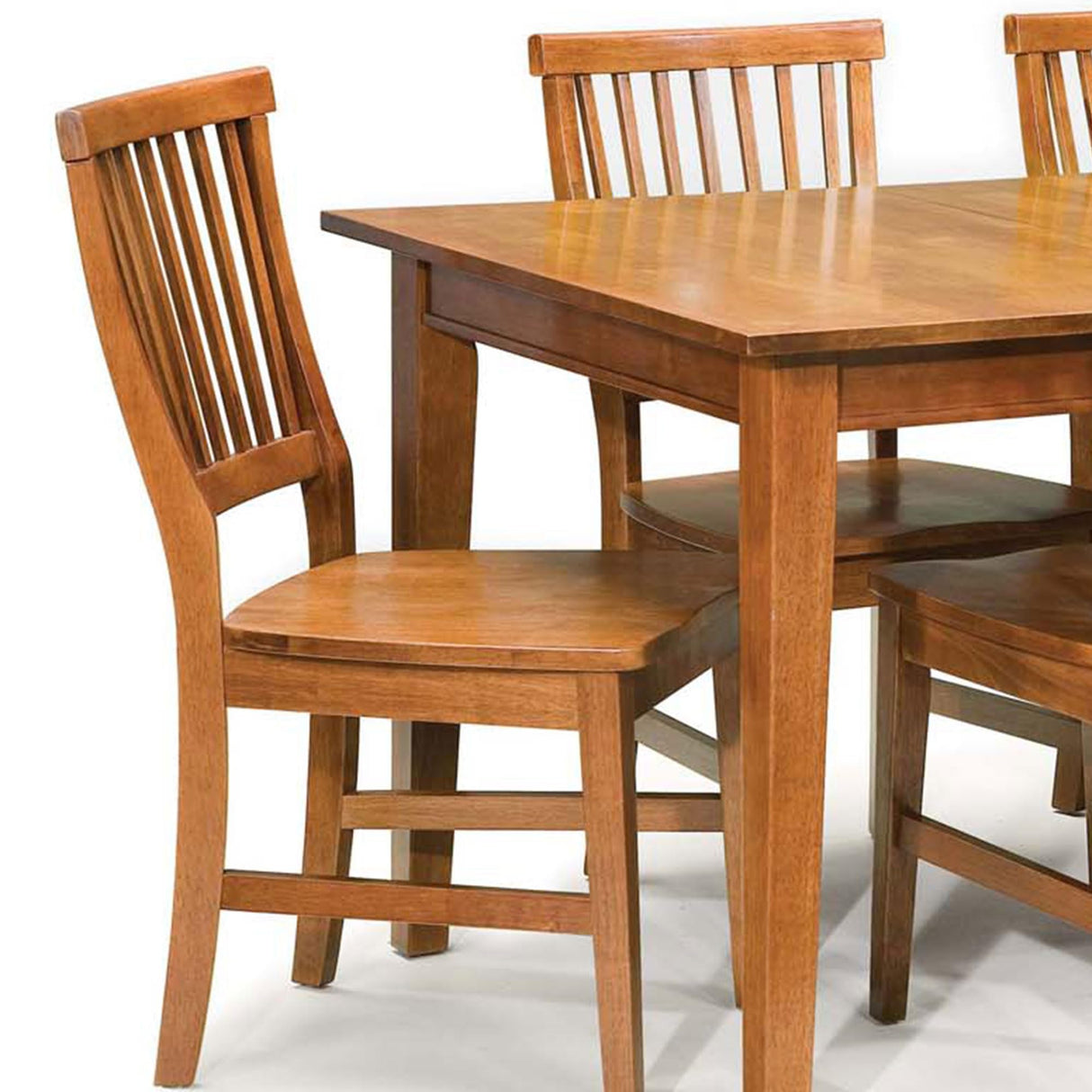 Crafts 7 Piece Dining Set, Oak