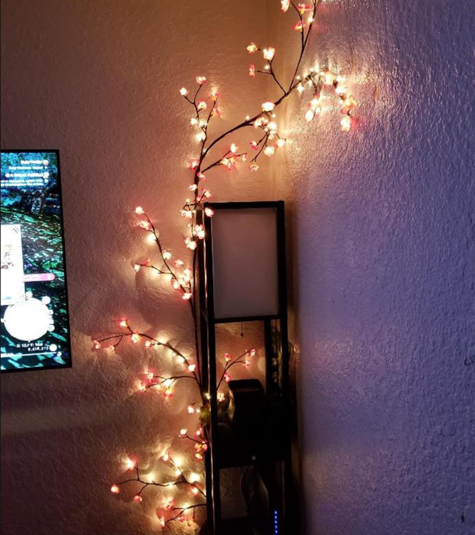 The Lighted Willow Vine Plants for Living Room Decor,LKGOOD Christmas