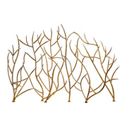 Gold Branches - 47 inch Decorative Fireplace Screen - 47 inches wide by 6.3 inches deep