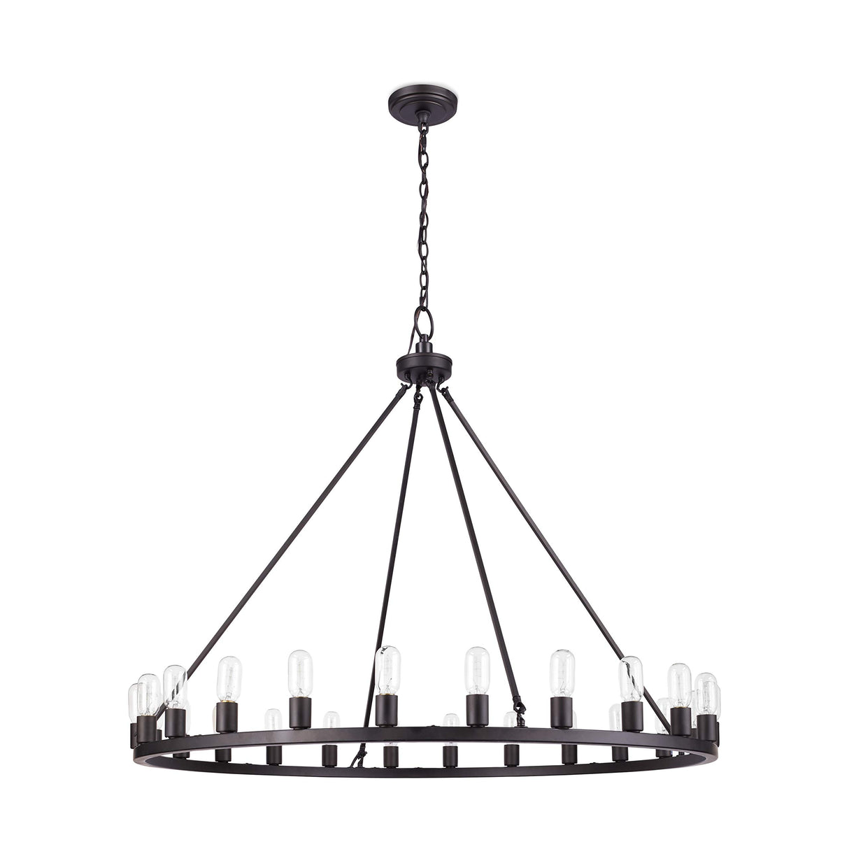 Oil Rubbed Bronze 24-Light Chandelier