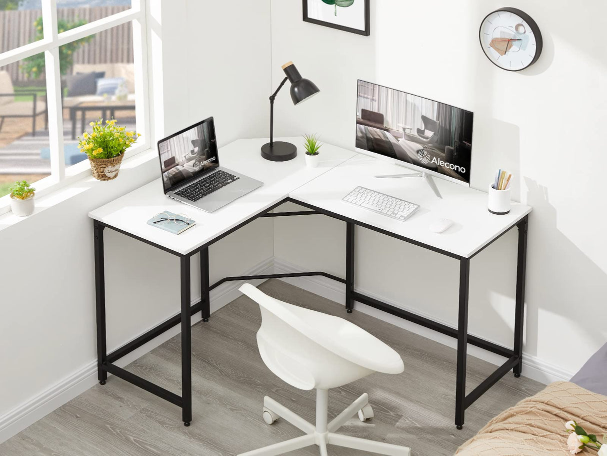 L Shaped Desk Corner Gaming Computer Desk 62inch Home Office Workstation