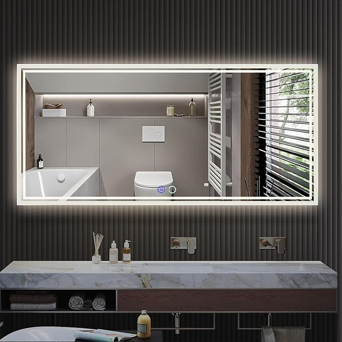 32"x 24" LED Bathroom Mirror,Led Mirror for Bathroom,Bathroom Mirror with Lights