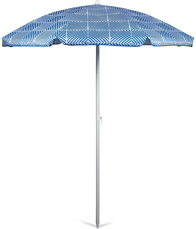 Outdoor Canopy Sunshade Beach Umbrella 5.5', Small Patio Umbrella